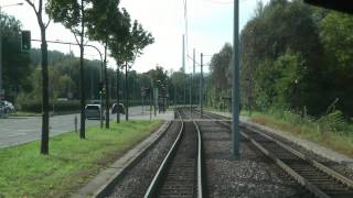 Straßenbahn Jena Linie 4 [upl. by Elmo508]