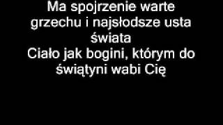 Liber feat Sylwia Grzeszczak  Bogini tekst [upl. by Sutherlan]