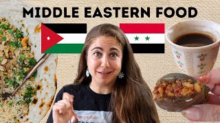 Trying Syrian and Jordanian Food [upl. by Meggs]