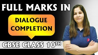 Class 10th  Dialogue Completion  English Grammar  Dialogue Writing  How to write dialogues [upl. by Laforge]