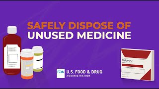 How to Safely Dispose of Unused or Expired Medicine [upl. by Kentigerma]