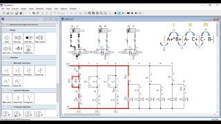 Electroneumática lógica cableada con Fluidsim [upl. by Cattima]