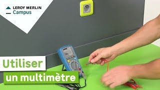 Comment utiliser un multimètre  Leroy Merlin [upl. by Harbird]