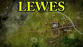 The Battle of Lewes 1264 AD [upl. by Ydnolem]