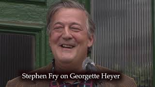 Stephen Frys love of Georgette Heyer [upl. by Llywellyn548]