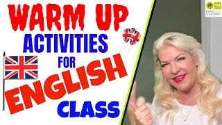 WARM UP ACTIVITIES FOR ENGLISH CLASS │TEACHING ENGLISH [upl. by Drofiar]