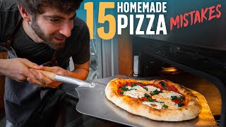 15 Mistakes to Avoid When Making Pizza at Home 🍕 [upl. by Tomlinson]