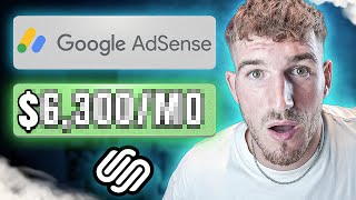 How to Add and EARN from Google AdSense on Squarespace 4 Steps [upl. by Eilsil310]