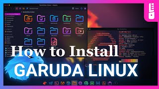 Garuda Linux Installation  Check Description Box [upl. by Enaamuj122]