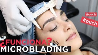 MICROPIGMENTACIÓN DE CEJAS  MICROBLADING ¿FUNCIONA  PAU FLORENCIA [upl. by Yram]