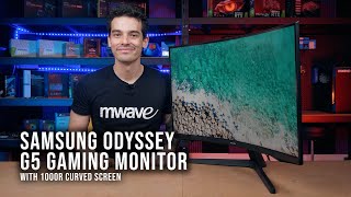 Samsung Odyssey G5 32quot 144Hz 1ms WQHD 1000R Curved Gaming Monitor  True Immersion [upl. by Dubenko]