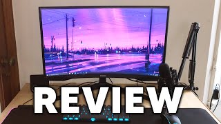 Samsung G5 Odyssey Review  Best Budget 1440p 144hz Gaming Monitor 1440p 144hz [upl. by Ignacius140]