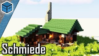 Schmiede in Minecraft bauen  Minecraft Schmiede bauen deutsch [upl. by Sinnej]