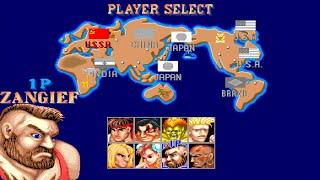 Zangief Street Fighter 2 ➤ The World Warrior Hardest [upl. by Aseela]