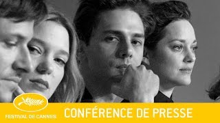 JUSTE LA FIN DU MONDE  Press Conference  EV  Cannes 2016 [upl. by Blisse]