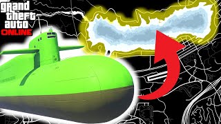 Can you get a Kosatka submarine into the Alamo sealake  GTA Online [upl. by Yraeht]