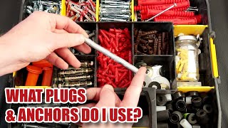 What wall plugs amp anchors do I use OCD box tour [upl. by Macdonell]