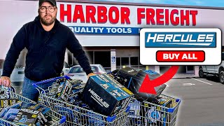 I Bought Every Hercules Tool at Harbor Freight [upl. by Wadlinger740]