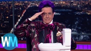 Top 10 Most HILARIOUS Stephen Colbert Moments [upl. by Kimitri]