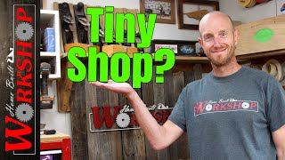 6 Tips for Working in a Tiny Workshop [upl. by Dadinirt]