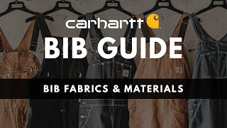 A Closer Look at Carhartt Bib Materials [upl. by Rickard]