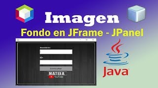 Insertar o colocar Imagen de fondo a un JFrame o JPanel en Java NetBeans [upl. by Allan748]