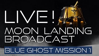 Fireflys Blue Ghost Mission 1 Lunar Landing [upl. by Royo]