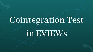 Cointegration test in EVIEWs [upl. by Attirb]