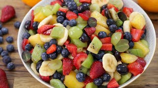 Fruit Salad Recipe [upl. by Arbuckle]