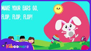 Easter Bunny Hop Lyric Video  The Kiboomers Preschool Songs amp Nursery Rhymes [upl. by Sender71]