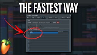 How To Add a Sample Pack To FL Studio  Add Drum Kits To FL Studio [upl. by Ahsitam]