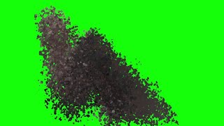 Thanos Disintegration Effect Green Screen End Game  Disintegration Particles Green Screen [upl. by Uhsoj]