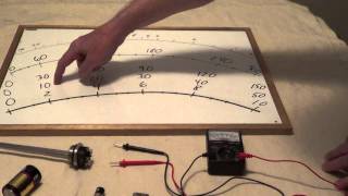 How to Read a Multimeter  How to Use an Analog Multimeter [upl. by Moclam956]