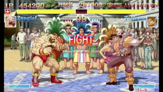 Ultra Street Fighter II Zangief Arcade [upl. by Ethe431]