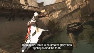 Assassins Creed  Altaïr IbnLaAhad legacy speech [upl. by Haimaj]