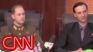 N Korea showcases sons of US defector in video [upl. by Kcirdehs]