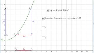 Änderungsmaße von Funktionen [upl. by Notloc]