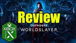 Outriders Worldslayer Xbox Series X Gameplay Review Optimized [upl. by Nyla]