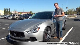 Review Tuned 2015 Maserati Ghibli S Q4  Standing Out From The Crowd [upl. by Boni]