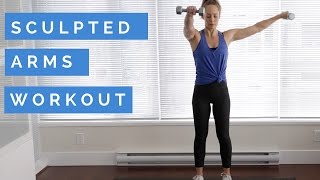 At Home Workout Sculpted Arms [upl. by Terrance]