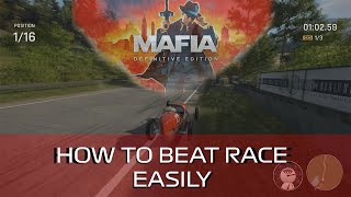 Mafia Definitive Edition  HOW TO BEAT RACE EASILY  TUTORIAL [upl. by Acinemod373]