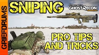 Sniping Pro Tips and Tricks Ghost Recon Wildlands  Long Range Sniping [upl. by Syl]