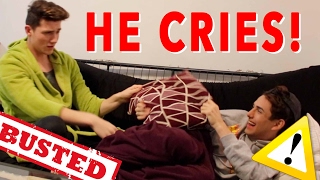 CHEATING PRANK ON BOYFRIEND HE CRIES GAY COUPLE [upl. by Zima833]