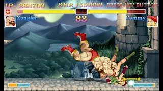 NS Ultra Street Fighter II The Final Challengers  Zangief [upl. by Ahcarb]