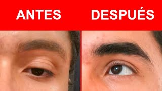 😱 7 FORMAS FÁCILES DE HACER CRECER TUS CEJAS NATURALMENTE [upl. by Schild]