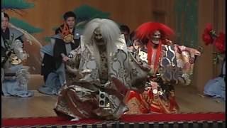 Kanze Noh Theatre Lion Dance from “Shakkyo” [upl. by Aliam]