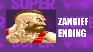 Super Street Fighter II Turbo  Zangief Ending [upl. by Ydok645]