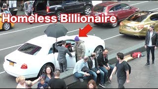 The Homeless Billionaire Prank [upl. by Earas37]