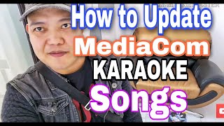 HOW TO UPDATE MEDIACOM KARAOKE SONGS Address Guide [upl. by Athalee]