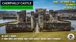 Caerphilly Castle  The Largest in Wales 2nd in Britain [upl. by Aneehsal]